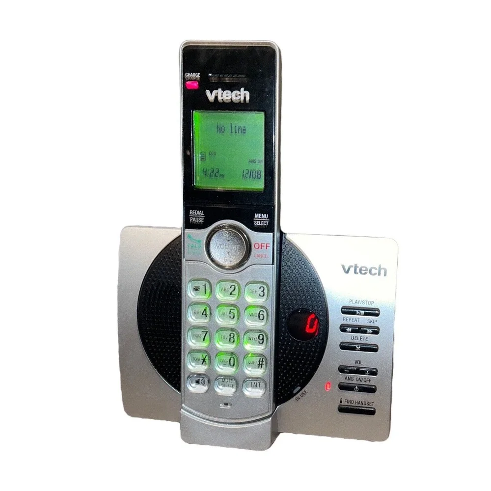 VTech CS6929 Cordless Digital Answering System with Caller ID and Call Waiting.